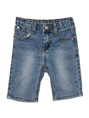 ARIZONA JEAN CO Girl's Denim Bermuda Shorts Adjustable Waist Size 5